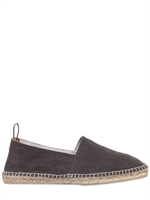 CASTAÑER - LOAFERS AUS VERWASCHENEM BAUMWOLLSEGELTUCH & JUTE - GRAU