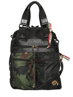 OROBIANCO - DESERTIKA DESERTBOOSTER 3 WAY BAG - BLACK/CAMO
