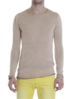 XAGON MAN - MAGLIA IN COTONE TINTO CAPO - BEIGE