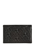 JIMMY CHOO - KREDITKARTENHÜLLE/GELDBEUTEL FÜR MÜNZEN - SCHWARZ