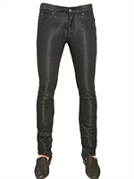 KARL LAGERFELD PARIS - JEANS IN DENIM LUREX 17CM - NERO
