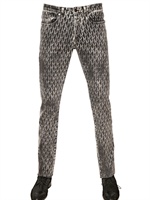 KARL - JEANS SLIM FIT STRETCH 18CM - GRIGIO