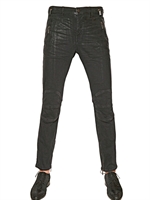KARL - JEANS BIKER IN DENIM 15CM - NERO