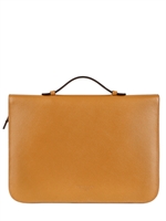 SERAPIAN - EVOLUTION LEATHER DOCUMENT HOLDER - TAN