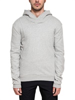 ADIDAS SLVR - BASIC FRENCH TERRY SWEATSHIRT MIT KAPUZE - GRAU MELANGE