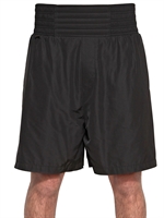 ADIDAS SLVR - NYLON BOXING STYLE SHORTS - BLACK