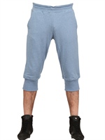 ADIDAS SLVR - BASIC FRENCH TERRY BERMUDA SHORTS - LIGHT BLUE