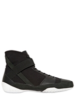 ADIDAS SLVR - SNEAKERS IN PELLE E CAMOSCIO - NERO