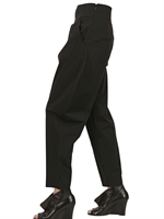 KAAL E.SUKTAE - SILK BALLOON TROUSERS - BLACK