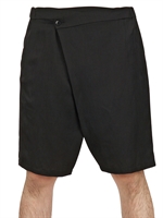 D by D - BAGGY PLEATED SHORTS - BLACK