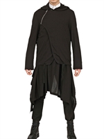 D.GNAK BY KANG.D - THREE IN ONE LAYERED COAT - BLACK