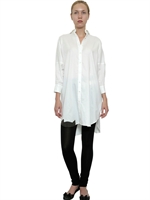 CATS BY TSUMORI CHISATO - OVERSIZE BATWING SLEEVES POPLIN SHIRT - WHITE