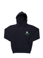 DYNAMO CAMP - HOODED COTTON FLEECE SWEATSHIRT - NAVY