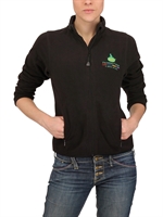 DYNAMO CAMP - TECHNO FLEECE CASUAL JACKET - BLACK