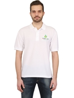 DYNAMO CAMP - STRETCH COTTON PIQUE POLO SHIRT - WHITE