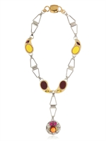 ANONYME JEWEL - FAIRY TALES NECKLACE - ORANGE/YELLOW