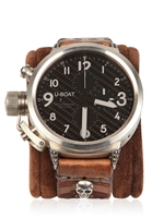 U-BOAT - LIMITED EDITION CHIMERA BRONZE WATCH - BROWN/BLACK