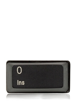 BY LUDO - SPACE KEYBOARD BUTTON PIN - BLACK