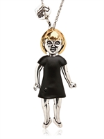 ALCOZER & J. - DORELLA DOLL NECKLACE - BLONDE/BLACK