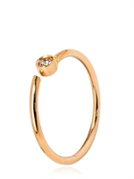 OSOME - SOPHIA DIAMOND SINGLE EARRING - ROSE/WHITE