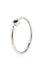 OSOME - SOPHIA SINGLE EARRING - WHITE/BLUE