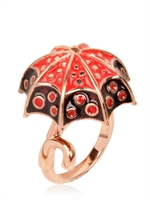 COICOI - UMBRELLA RING - RED