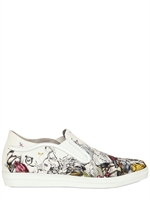 MCQ ALEXANDER MCQUEEN - SNEAKERS IN TELA DI COTONE STAMPA FLOREALE - BIANCO