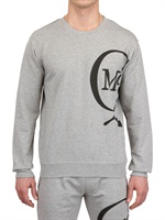 MCQ ALEXANDER MCQUEEN - MCQ MELANGE BAUMWOLL-FLEECE SWEATSHIRT - GRAU