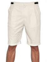 MCQ ALEXANDER MCQUEEN - COTTON CANVAS RELAXED MILITARY - BEIGE