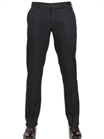 ETRO - 21CM PINSTRIPE WOOL REGULAR TROUSERS - DARK NAVY