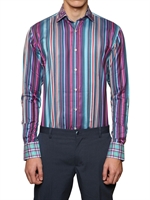 ETRO - MULTI DRUCK POPELIN HEMD - MULTI