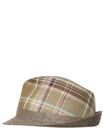 ETRO - PATCHWORK WOLL HUT - GRAU
