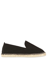 MANEBÌ - ESPADRILLES-LOAFERS AUS WILDLEDER - SCHWARZ