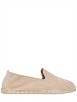 MANEBÌ - ESPADRILLES-LOAFERS AUS WILDLEDER - BEIGE