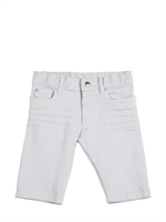 DIOR - STRETCH DENIM BERMUDA SHORTS - GREY