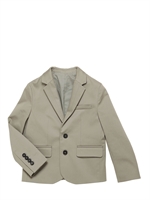DIOR - STRETCH COTTON SATEEN JACKET - BEIGE