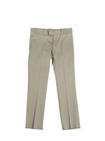 DIOR - STRETCH COTTON SATEEN TROUSERS - BEIGE