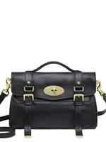 MULBERRY - SOFT BUFFALO ALEXA SATCHEL - BLACK