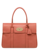 MULBERRY - BAYSWATER HANDTASCHE AUS WEICHEM LEDER - PFIRSICH
