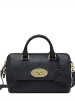 MULBERRY - DEL REY KLEINE HANDTASCHE AUS NARBLEDER - SCHWARZ
