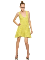 LANVIN - ABITO IN TWEED DI COTONE - GIALLO