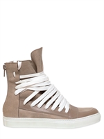KRIS VAN ASSCHE - SNEAKERS ALTE IN PELLE - BEIGE