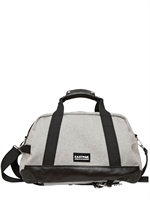 EASTPAK BY KRIS VAN ASSCHE - COTTON FLEECE BOWLING BAG/RUCKSACK - GREY MELANGE