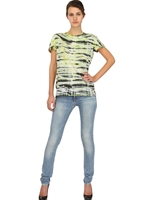 PROENZA SCHOULER - TIE DYE COTTON JERSEY T-SHIRT - MULTI