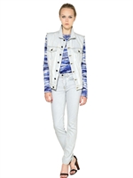 PROENZA SCHOULER - COTTON DENIM VEST - LIGHT BLUE