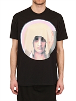 GIVENCHY - MADONNA PRINT JERSEY OVERSIZED T-SHIRT - BLACK