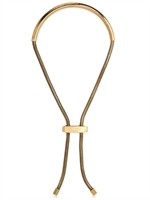 LANVIN - ARIANE BRASS NECKLACE - GOLD
