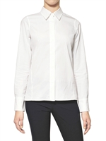 JIL SANDER - COTTON POPLIN SHIRT - WHITE
