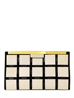MARNI - POCHETTE MULTICOLOR IN PELLE PATCHWORK - MULTICOLORE