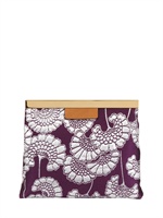 MARNI - POCHETTE IN LUREX LAVORAZIONE JACQUARD - MULTI VIOLA